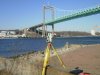  Immagine: Levantamiento de la estructura del puente colgante de  Alvsborgbron - Goteborg, Suecia.  
